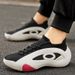 2025 Summer Breathable Fly-knit Mesh Men's Shoes Anti-slip New Casual Sports Socks Shoes Niche Design Fashion Shoes Men_vogvips.com