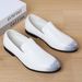 Carefully Selected Men's Loafers, Slip-on Summer New Leather Shoes, Breathable And Soft Casual Shoes_vogvips.com