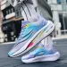 Men's Shoes Summer Mesh Breathable Thin Sports Shoes For Teenagers Carbon Plate Thick Sole Ultra Light Running Shoes36-45_vogvips.com