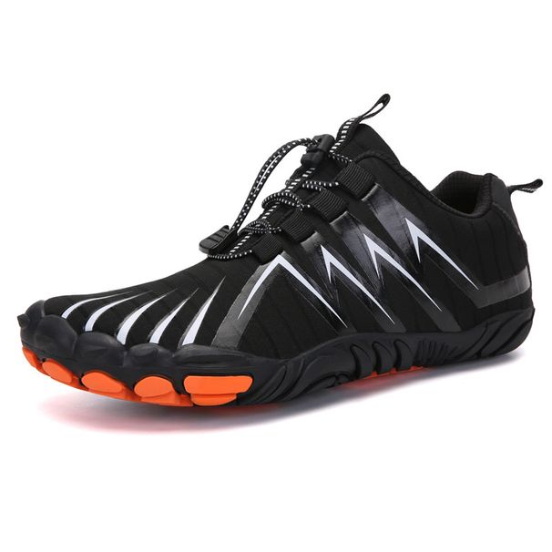 Thickened Creek Walking Shoes Parent-child Outdoor Five-finger Barefoot Shoes Barefoot Shoes Mountaineering Non-slip Hiking Shoes Men's Cycling_vogvips.com