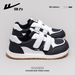 Huili WBN(JS)-2941 Women's Training Shoes 2025 Autumn New Model Velcro Lightweight Sports White Shoes_vogvips.com