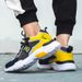 Non-slip Thick Soles Lace-up Velcro Booster Running Shoes For Boys_vogvips.com