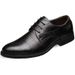 Men's Leather 2025 Spring Business Formal Groomsmen Casual Wedding Shoes Comfortable Versatile_vogvips.com