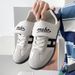 Dexun White Shoes Women's Tide Student Sports Board Shoes Casual Shoes Street Photography Women_vogvips.com