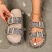 Summer Women Comfort Slippers Leopard Soft Thick-Soled Cloud Slides Travel Vacation Beach Shoes New Women Sandals_vogvips.com