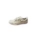 Women's 2025 Spring Summer New Letter Canvas Women Thick Sole Genuine Leather Versatile Casual Shoes Sneakers European_vogvips.com