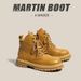 Martin Shoes Men's Rhubarb Boots Cowhide Retro Tooling Men's Shoes_vogvips.com