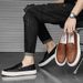 Fashion Men Shoes 2024 Classic Outdoor Skateboard Loafers Fashion Mens Sneakers High Quality Slip On Board Shoe Men Casual Shoes_vogvips.com