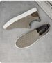 Retro Board Shoes Fly-woven Cowhide Mesh Shoes Comfortable Invisible Inner Height-increasing Mesh Board Shoes_vogvips.com
