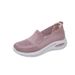 2026 New Large Size Solid Color Slip-On Women's Sneakers, Breathable Casual Shoes, Cross-Border Dropshipping_vogvips.com