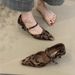 Women's High Heels 2025 Spring French Style Elegant Pointed Toe Shallow Mouth Stiletto Mary Jane Commuter Shoes_vogvips.com