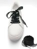 2 Pieces Lace Shoelaces, Ballet Style Cute Girl Accessory, Black And White Silk Lace Edged Shoelaces_vogvips.com