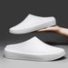 Classic Men's Solid EVA Summer Slippers High Quality Mens Casual Waterproof Shoes Men Slip-on Outdoor Slipper Man Beach_vogvips.com