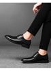 Men's Casual Leather Shoes Dress Style Thick Root Work Men's Shoes Men's_vogvips.com