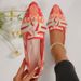 Large Spring And Autumn Pointed Sole 2025 New Large Size Fly Woven One Foot Casual Flat Heel Women's Shoes_vogvips.com