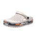 Aibeijia 2025 Spring/Summer New Camouflage Edge Fashion Men's Beach Outdoor EVA Hole Shoes Baotou Sandals_vogvips.com