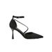 Large-size High Heels Women's New Baotou Sandals Women's Pointed Fine Heel Rhinestone Chain Single Shoes_vogvips.com