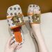 Women's Shoes Summer Trendy Fashion Flat Sandals Casual Multi-color Slippers Non-Slip Shoes_vogvips.com