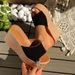 Women's Plus Size Open Toe Platform Sandals Thick Sole Wedge Heel Outdoor Sandals New_vogvips.com