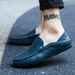 Men Casual Genuine Leather Mens Loafers Moccasins Designer Slip On Boat Shoes High Quality Chaussure Homme Plus Size_vogvips.com