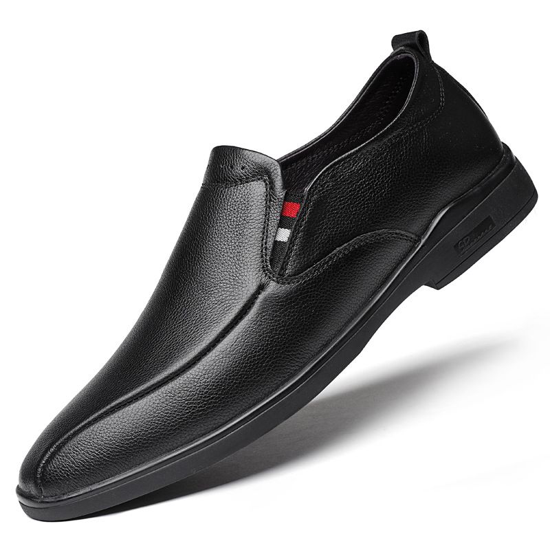 Foot Cover Casual Men's Leather Shoes Lazy Professional Shoes Formal Men's Shoes_vogvips.com