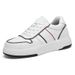 Invisible Inner Height Increase, Black And White Panda Men's Shoes, White Shoes, Men's Sports And Leisure Board Shoes_vogvips.com