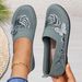 Old Beijing Summer Breathable Embroidered Women's Cloth Shoes Slip-On Flat Soft Sole Comfortable Casual Mother Shoes_vogvips.com