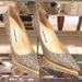 Women's Shoes Wedding Dress Two-Wear Bridal Crystal Dress Annual Sequin High Heels Engagement Shoes Women's Stiletto Heels_vogvips.com