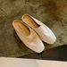 Genuine Leather Slip-on Shoes, 2025 New Spring-summer Model, Soft Upper And Sole, Comfortable Mules With Lychee Pattern,_vogvips.com