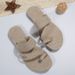 Large Size Flat Slippers For Women In Summer 2025, New Comfortable Toe Set Beach Sandals_vogvips.com