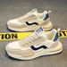 Men's Summer New Breathable White Men's Trendy And Versatile Thick Soled Board Sports Casual Dad Shoes_vogvips.com
