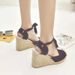2020 Summer New Women's Wedge Heel Peep-Toe Sandals, Wish Bestseller, Large Size, Strappy, Straw-Woven, Rope Flat_vogvips.com