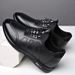 Business Genuine Leather Shoes Men's Invisible Inner Height 6cm/8cm Mens Sneakers Zapatos Hombre Sapato Casual Masculino_vogvips.com
