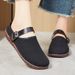 Women's Shoes Summer New Versatile Retro Soft Sole Women's Shoes Ins Style Outdoor Slippers Flyknit Mesh Closed Toe Half Slip-On_vogvips.com