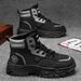 Martin Boots Men's Shoes High-top Tooling Shoes Men's Platform Sports And Leisure Short Boots_vogvips.com