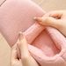 Women's Slippers With Wrapped Heel, Winter Indoor Non-Slip Thick Sole Home Warm Fleece-Lined Large Size Cotton Shoes For_vogvips.com