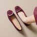 Sheepskin In Stock, Square Buckle, Hidden Heel, Shallow Mouth Slip-On Shoes For Women, French Style, Soft, New Spring_vogvips.com