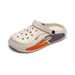 EVA Perforated Shoes Summer Breathable Outerwear A Sense Of Stepping On Poop, Sports Sandals For Men With Thick Soles,_vogvips.com