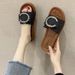 Women's Summer Thick Soled Soft Soled Indoor Outdoor Beach Fashion Slippers_vogvips.com