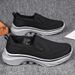 Autumn New Large Size Men's Slip-On For Elderly, Middle-aged And Elderly Walking Shoes, Sports Casual Shoes_vogvips.com