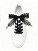 1 Pair (120cm) Lace Laces, Elegant Lace Laces, Lace Bow Laces, Elegant Satin Lace Trimmed Ballet Style Laces, Geometric Hollow Patterns,_vogvips.com