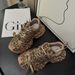 Women S Fashion Sneakers With Rhinestones Leopard Print Round Toe Platform Shoes For Casual Wear Light Luxury Design_vogvips.com