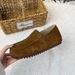 Genuine Leather Two Warm Wool Shoes, One Foot Of Flat Cotton Single Shoes, Women's Casual Women's Shoes_vogvips.com