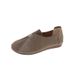 Soft Soled Mom Flat Bottomed Anti Slip Versatile Single Shoe 2025 New Spring And Autumn Wide Soft Leather Grandma Shoes_vogvips.com