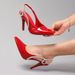 WEIBENA Women's Rhinestone Stiletto Heels Open Back Party Wedding Dress Shoes With Ankle Straps_vogvips.com