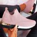 New Socks, Elastic Fabric, Large Size Women's Shoes, Four Seasons Regular Edition_vogvips.com