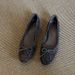 Lambskin Style Slip On Ballet Flats Bow Design Low Cut Sole For Women Commuting Unique Style Shoes_vogvips.com