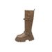 2025 Autumn Winter New Over-the-Knee Long For Women, Stylish Melard Thick-Soled British Style Sweet Cool Knight Boots_vogvips.com