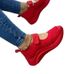 New Single Shoe Women's 2021 Summer New Slope Heel Velcro Casual Large Sports Shoes_vogvips.com