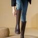 Star Style High With Thick Heels And Platforms, Sizes 32-34, Fleece-Lined, Over-the-Knee, Plus Size, Wide Martin Boots_vogvips.com